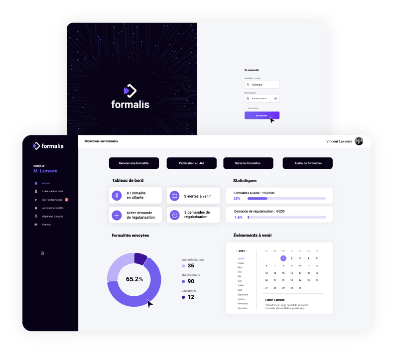 app_formalis Formalis Pro logiciel d'automatisation des formalités juridiques